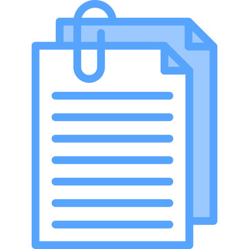 Attachment Blue Icon