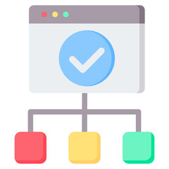 Workflow Flat Icon