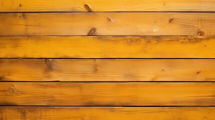 Old yellow wood plank wall texture background.