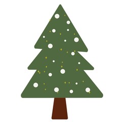 Handdrawn Christmas Tree
