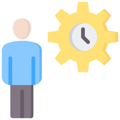 Project Management Flat Icon