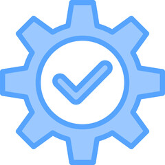 Management Blue Icon