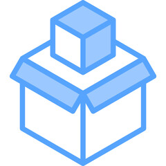 Product Release Blue Icon