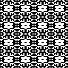 Wallpaper with Seamless repeating pattern.  Black and white pattern . Abstract background. Monochrome texture  for web page, textures, card, poster, fabric, textile.