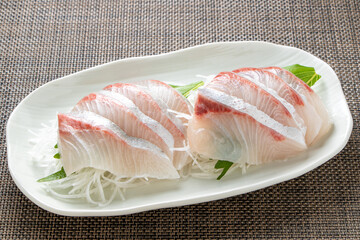 カンパチの刺身。
