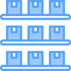 Stack Blue Icon