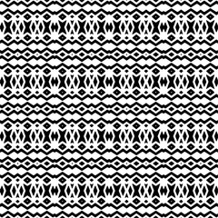 Wallpaper with Seamless repeating pattern.  Black and white pattern . Abstract background. Monochrome texture  for web page, textures, card, poster, fabric, textile.
