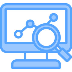 Monitor Blue Icon