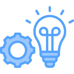Innovation Blue Icon