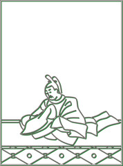 カラーシャドウ百人一首　清原深養父