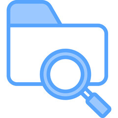 Search Blue Icon