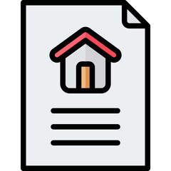 Document Outline Color Icon