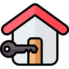 Rent Outline Color Icon