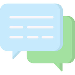 Conversation Flat Icon