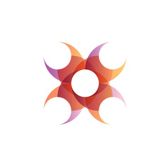 abstract colorfull logo design