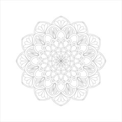 Mandala simple design