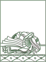 カラーシャドウ百人一首　殷富門院大輔