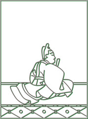 カラーシャドウ百人一首　入道前太政大臣