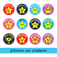 cute teacher gifts, stickers for students