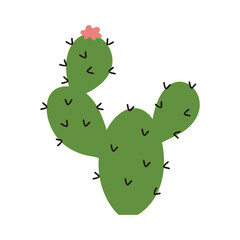 Cactus Cartoon Illustration