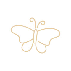 Butterfly Line Art