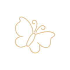 Butterfly Line Art