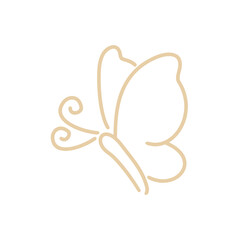 Butterfly Line Art