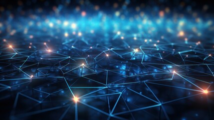 Abstract Network Connections with Nodes