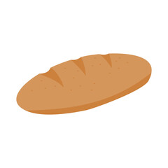 Bread Flat Illustration
