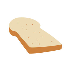 Bread Flat Illustration