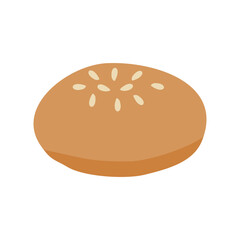 Bread Flat Illustration