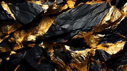 和風の金色と黒の石のようなテクスチャ背景