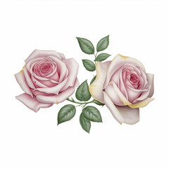save invitation postcard date petal rose watercolor wedding label romantic birthday border 