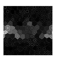 Random Hexagon Outlined Linear Gradient I