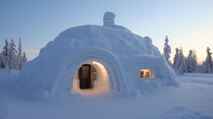 fancy igloo house