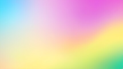 Green lime lemon yellow orange coral peach pink lilac orchid purple violet blue jade teal beige abstract background. Color gradient, ombre. Colorful mix bright fan. Rough grain noise grungy.Template.
