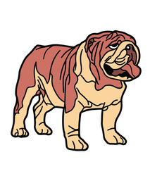 illustration of an puppy