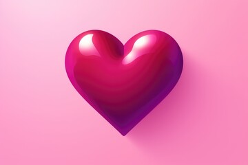 Colorful heart filled background for celebration. Generative AI