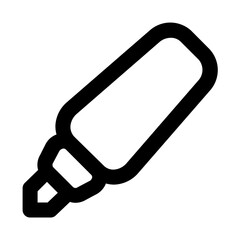 Highlighter Line UI Icon