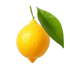 lemon with leaves png