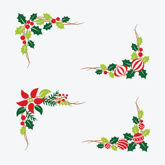 Christmas ornament decoration corner - 688904193