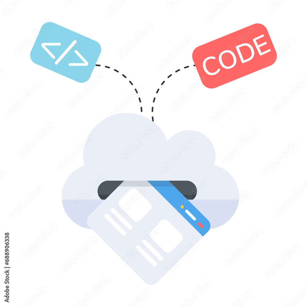 Wall mural cloud coding