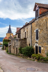 Fototapeta na wymiar Châteauneuf en Auxois, Côte-d’Or, Bourgogne 