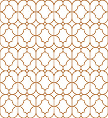 Naklejka premium Elegant Classic Vintage Seamless Pattern
