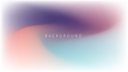 Colorful gradient landscape background, blurred background suitable for banners. vector illustration