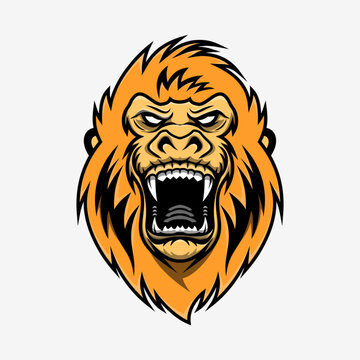 head of lion