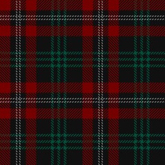 Tartan seamless pattern, red and green can be used in fashion decoration design. Bedding, curtains, tablecloths

