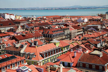 Fototapeta premium 포르투갈 리스본 전경