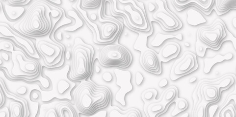 Background lines Topographic map. Geographic mountain relied on Contour maps. Vector illustration, Topo contour map on white background, to contour lines vector map seamless pattern