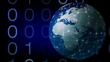 Global communication through globe connect binary unveiling latest technology news and insights in digital world, algorithms, and cybersecurity
